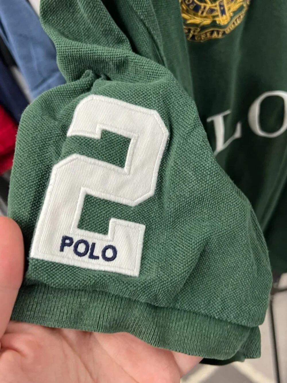 Polo Ralph Lauren 2XLB London Great Britain Big Pony Chief Polo Shirt #2 Barbie